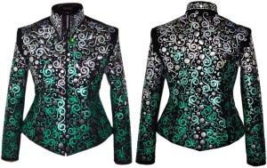 Emerald Ombre Jacket- Show Clothing