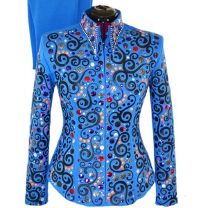 French Blue Showmanship Suit