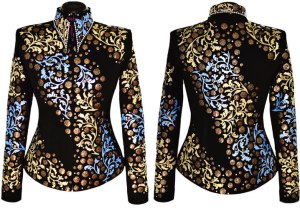Elegant Vines Jacket-Western-Show-Clothing