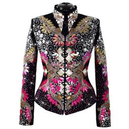 western show jacket rose ombre